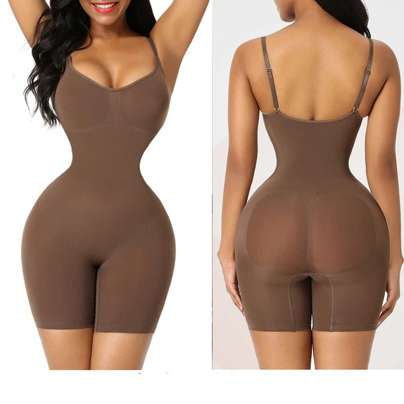 Women Body Shaper Waist Slimming Seamless Slimming Waist Trainer Shapewear Butt Lifter 