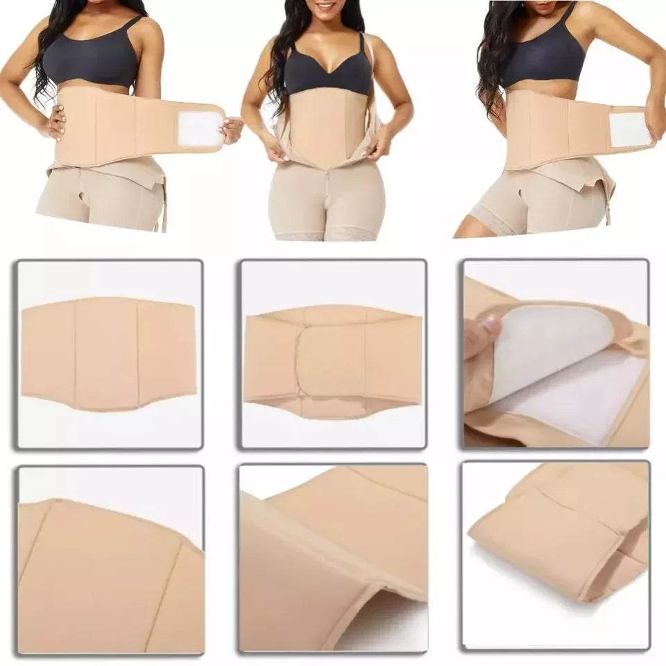 Ab Board Post Surgery Flattening Abdominal Compression 360 Lipo Foam Wrap around Waist Belly Table for Liposuction Recovery